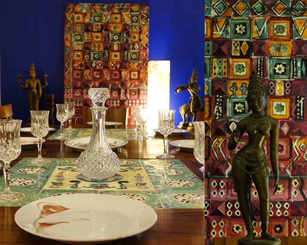 Artwork on Vintage Furniture 1