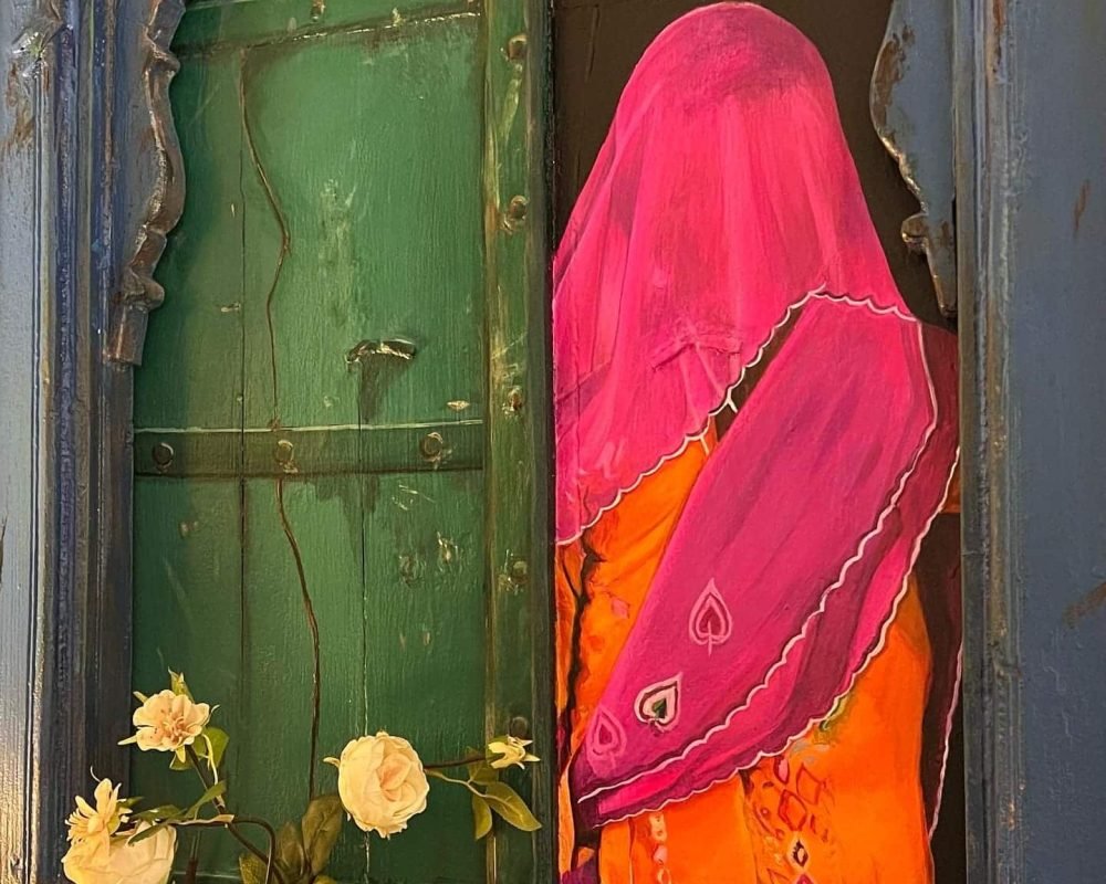 Artwork on Vintage Furniture 3