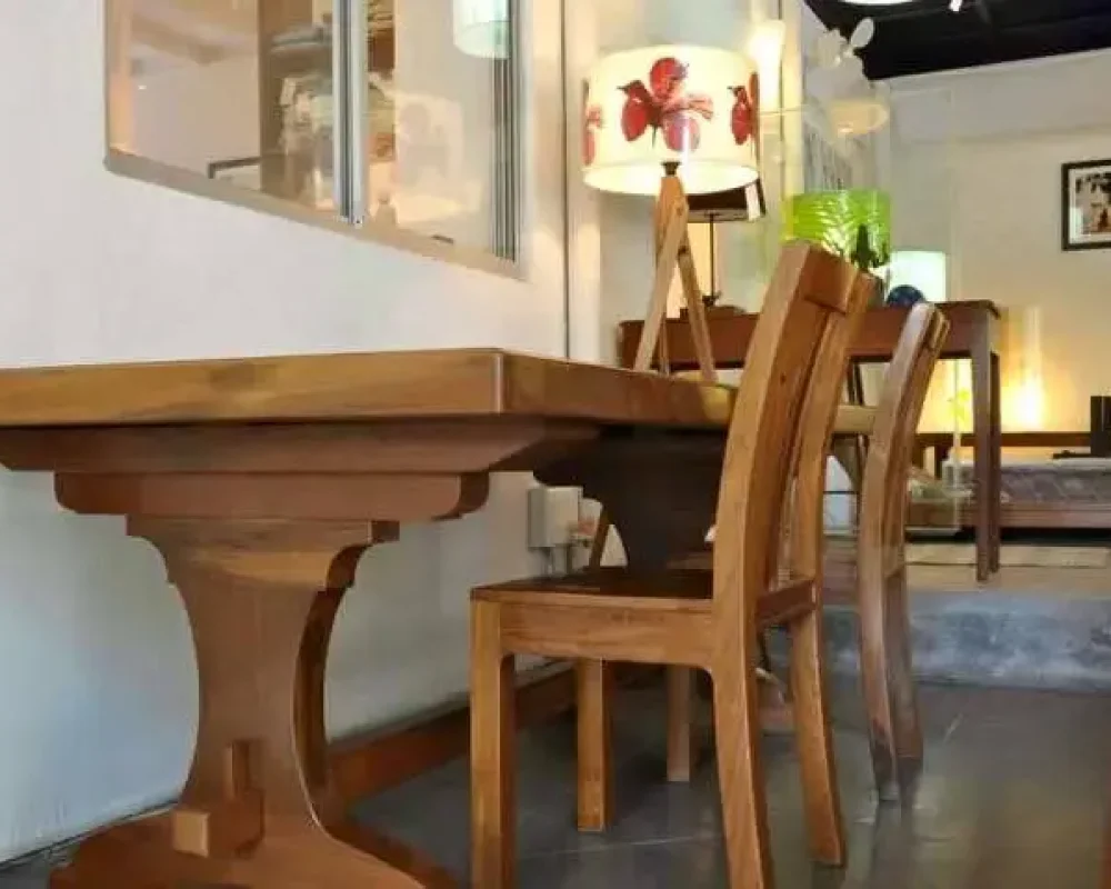 Diane Teak Wood Dining Table