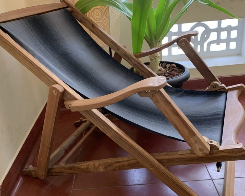 Easy Chair with Fabric