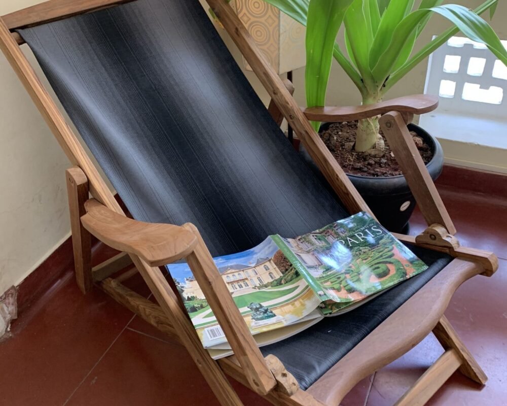 Easy Chair with Fabric