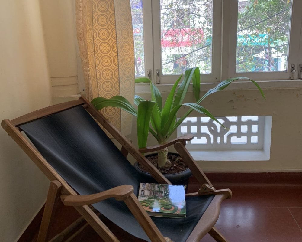 Easy Chair with Fabric