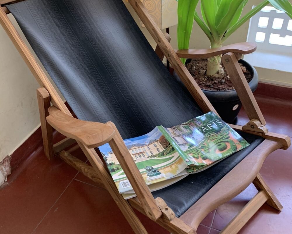 Easy Chair with Fabric