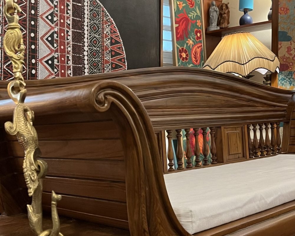 Kovalam Teakwood Swing with Stand