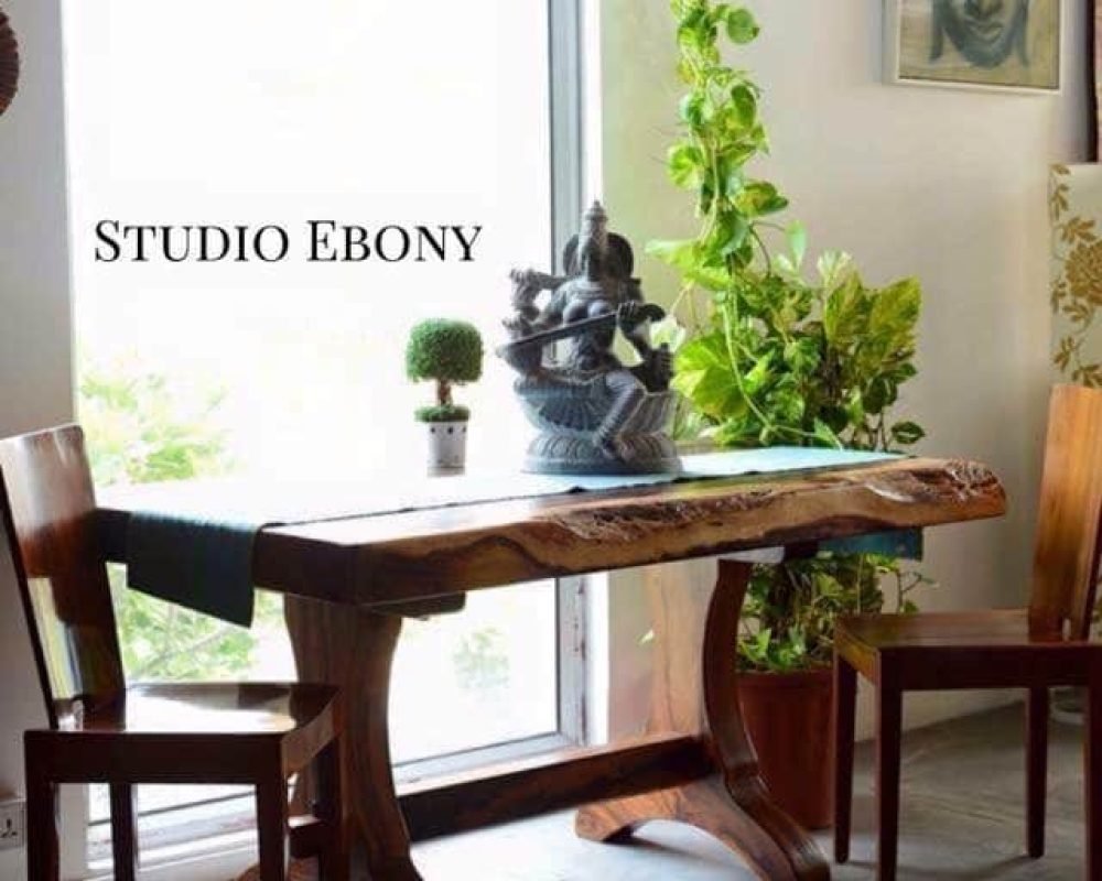 Natural Live Edge Dining Table