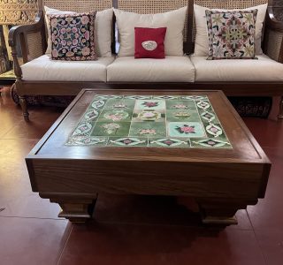 Suffren Teakwood Centre Table With Tiles