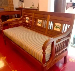 Tanjore 3 Seater Sofa