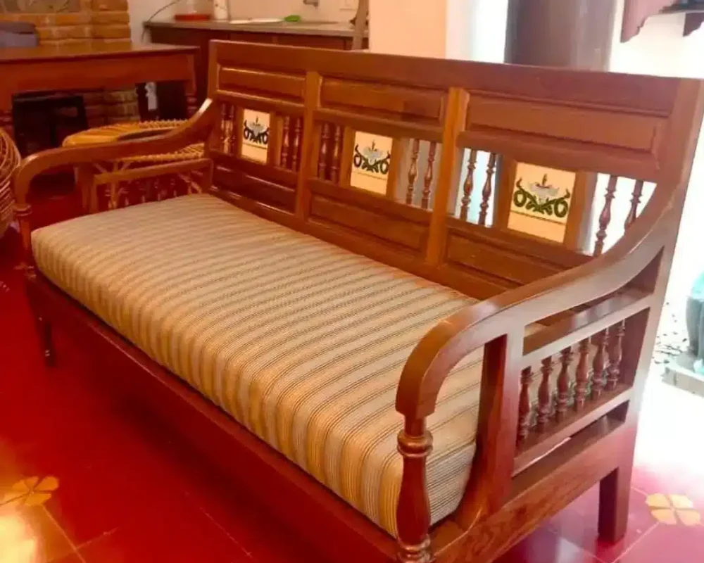 Tanjore 3 Seater Sofa